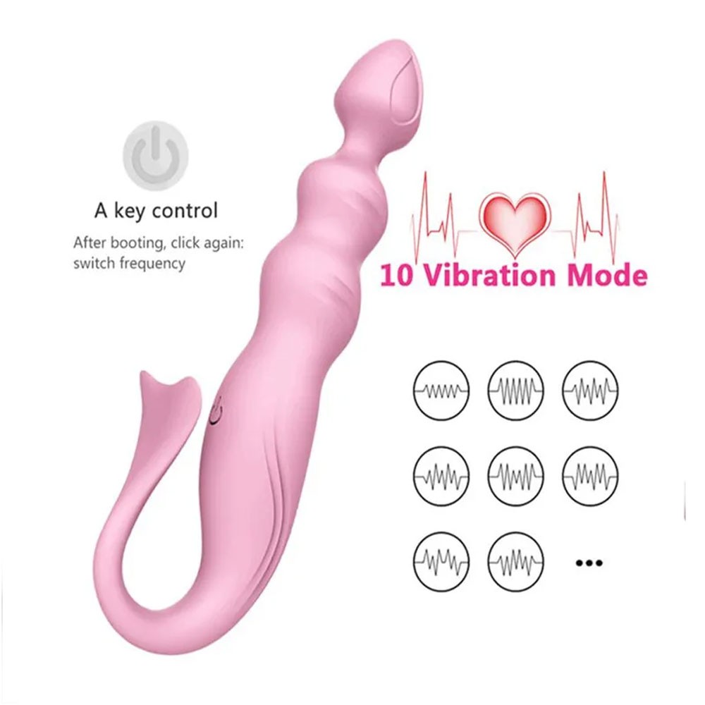 DMM Mermaid Tail Clitoral Stimulation G-spot Vibrator