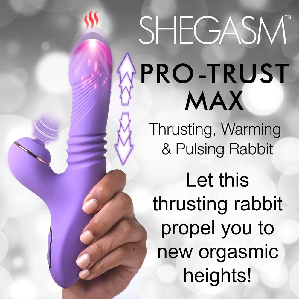 Thrust Max 14x Thrusting And Pulsing Rabbit Vibrator ssssss
