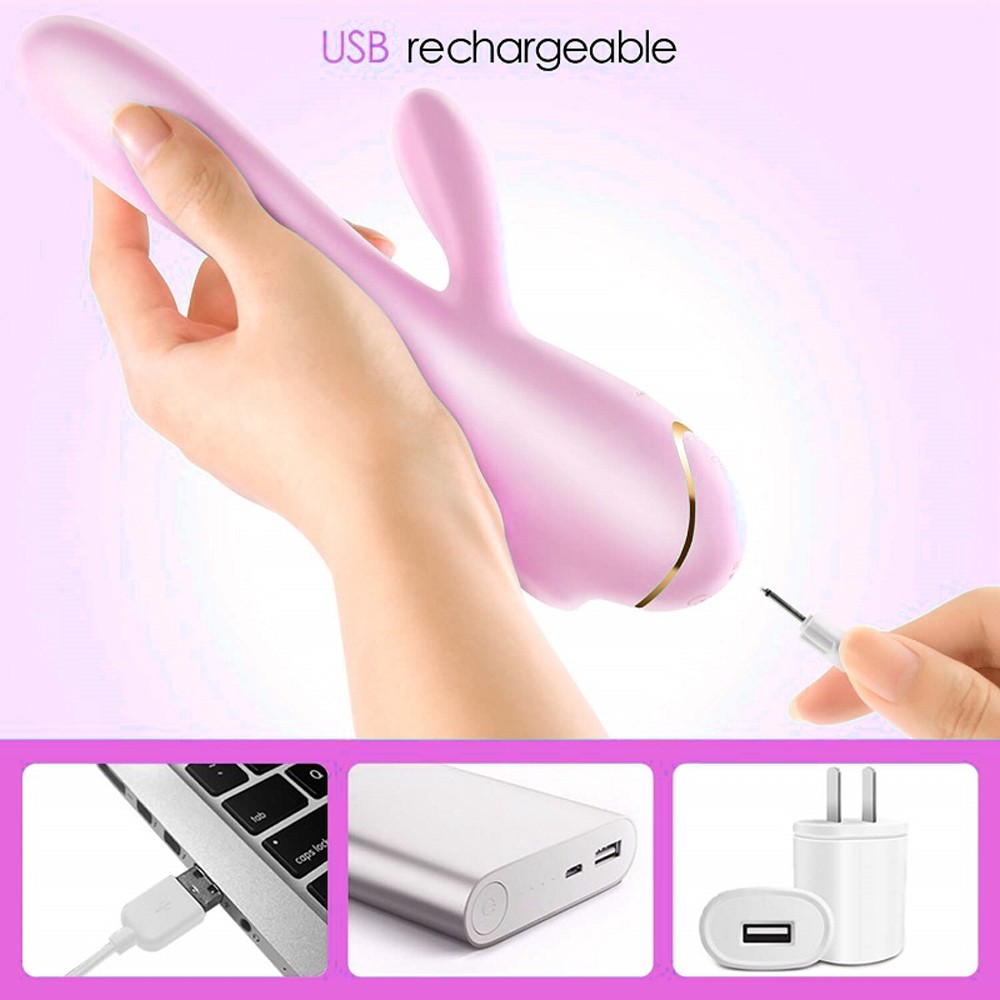 Erocome APUS Rabbit Vibrator Sucking Clitoral & G-Spot Stimulator