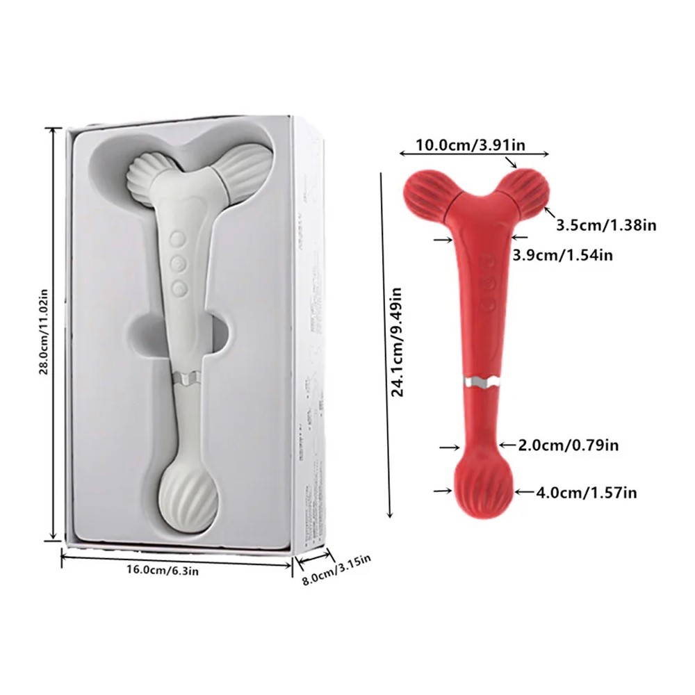 YY HORSE Dual Head Multi-Function Massage Vibrator