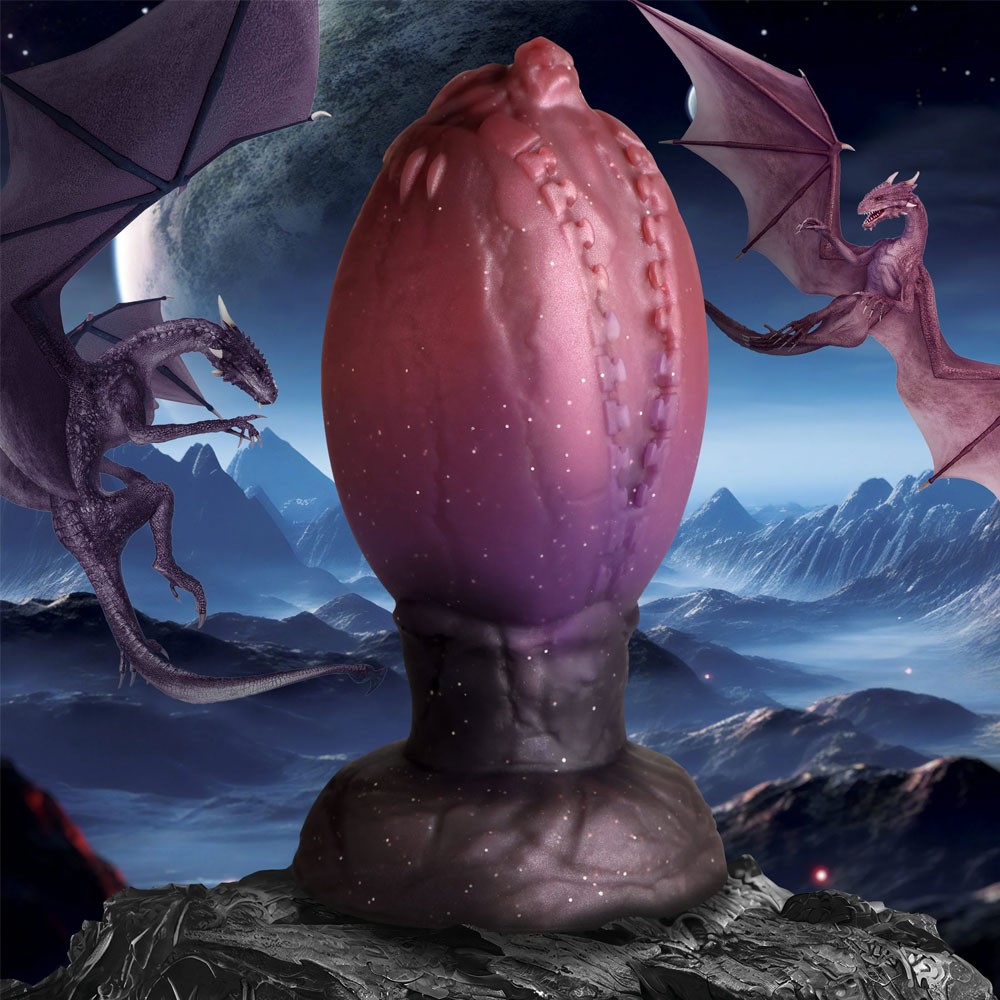 Creature Cocks Dragon Hatch Silicone Egg - XL