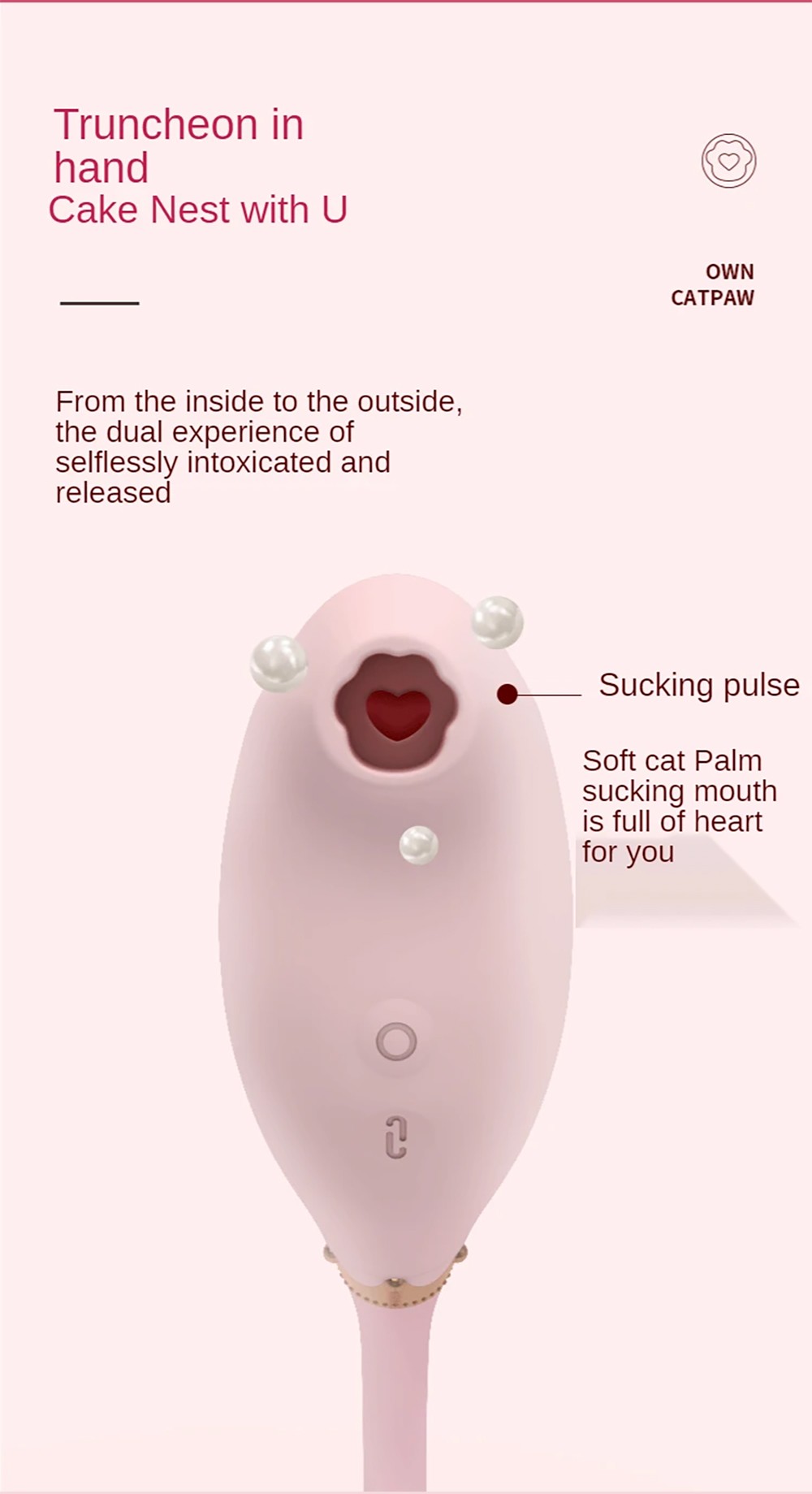 IOBANANA Meow Gun Suction Machine Massager G-Spot Vibrator