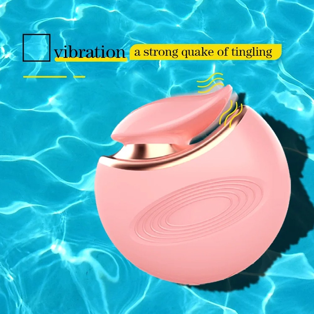 Licking Vibrator In Powder Compact SS