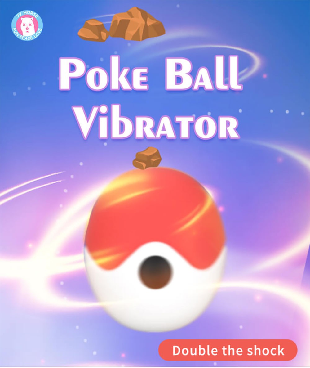 YY Horse Pokeball Mini Vibe s