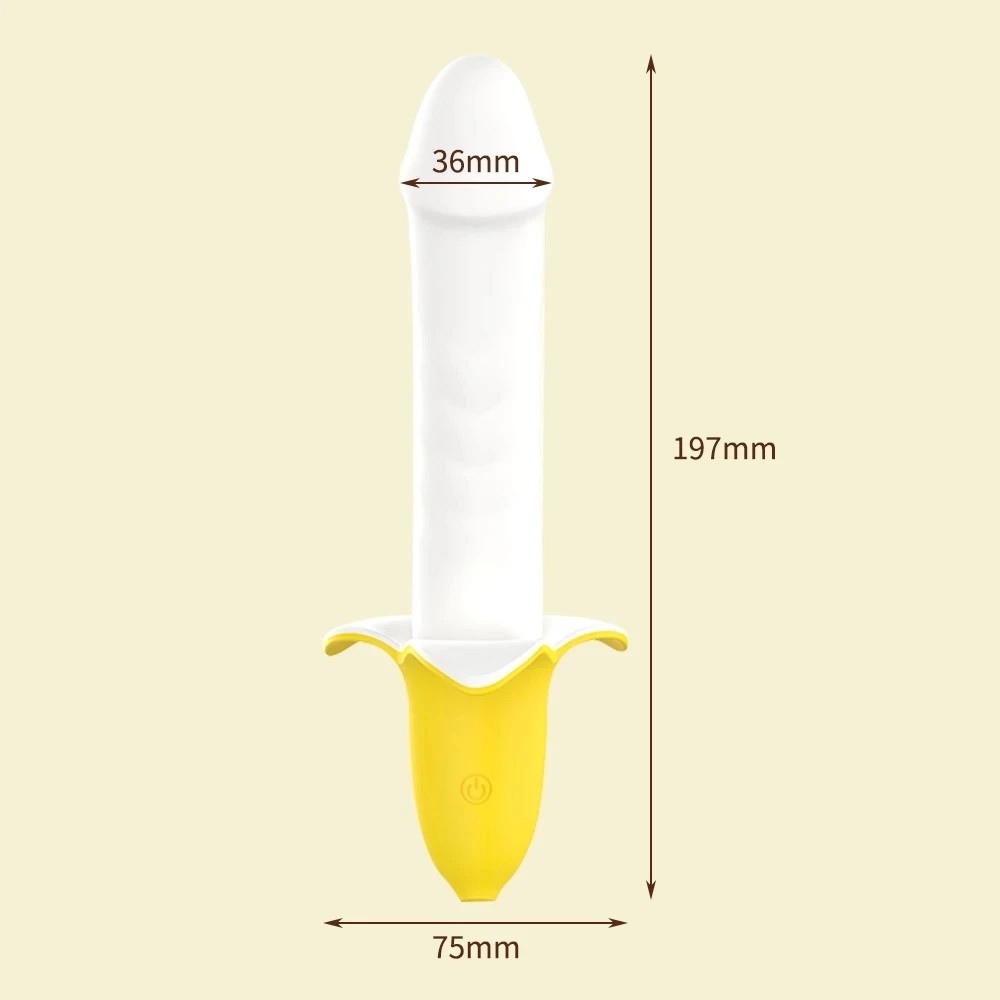 YY Horse Pulse Banana Penis Vibrator sss