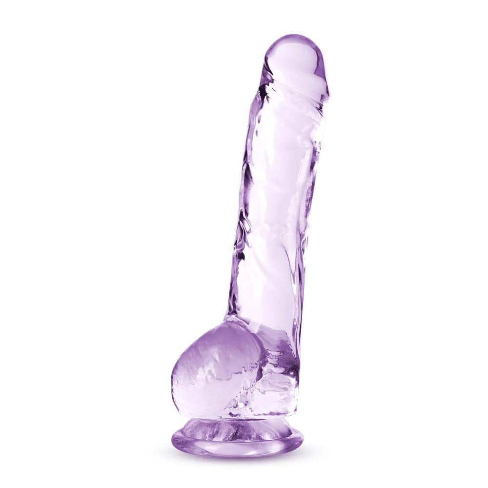 Blush Naturally Yours Crystalline 8 Inch  Suction Cup Dildo