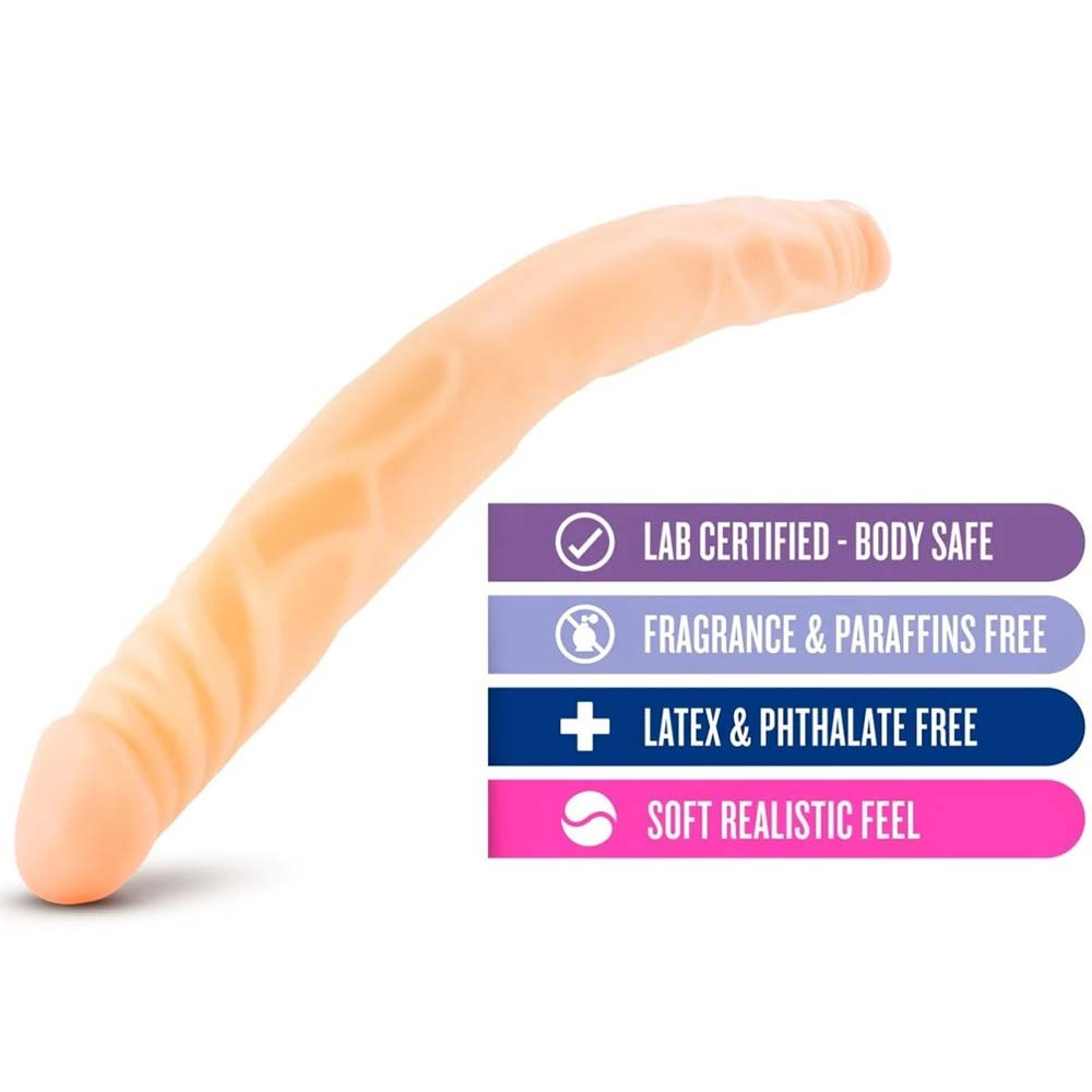 Blush B Yours 14 Inch Double Ended Dildo