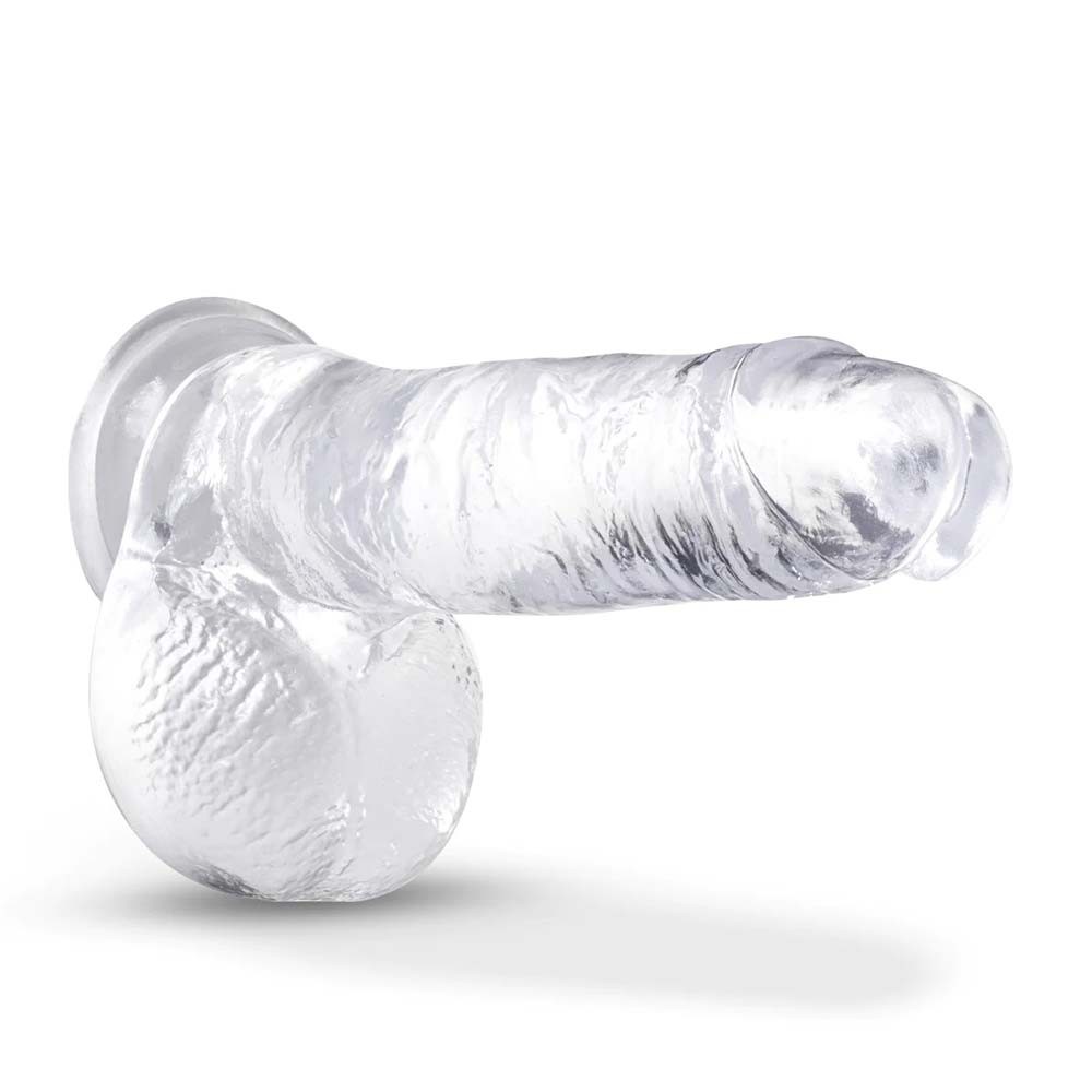 Blush B Yours Plus Realistic Clear 7.25-Inch Dildo With Suction Cup