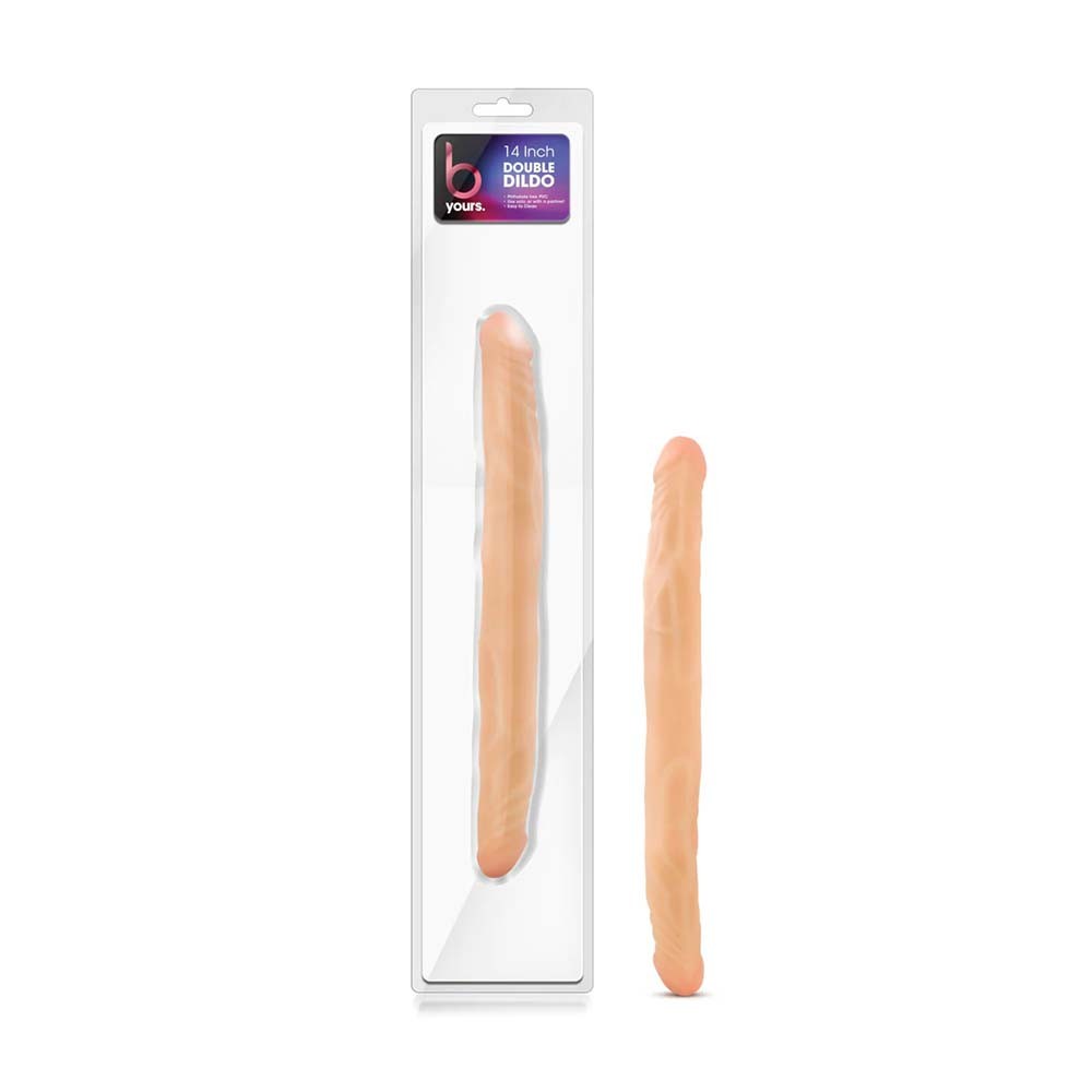 Blush B Yours 14 Inch Double Ended Dildo