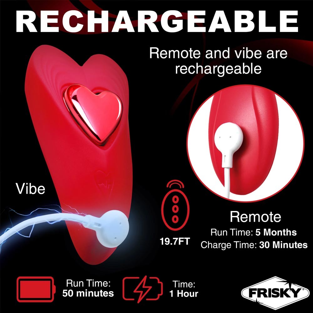 Frisky Love Connection Silicone Panty Vibe With Remote Control SSSSSS