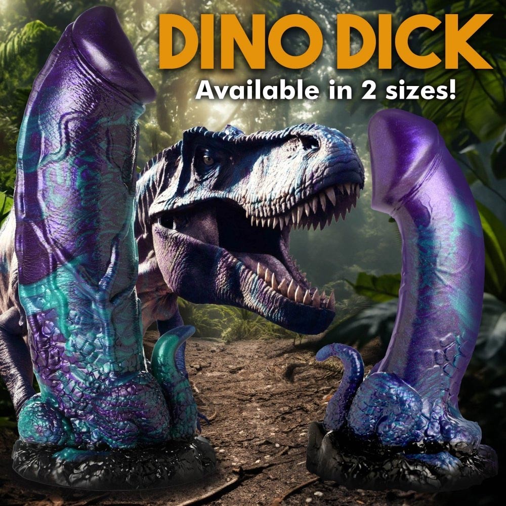Creature Cocks Dino Dick Dinosaur Silicone Dragon Dildo S