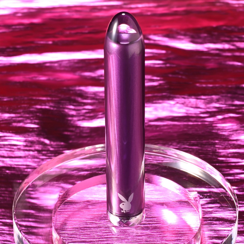 Playboy Pleasure Amethyst Bullet Vibrator Clitoral Stimulator
