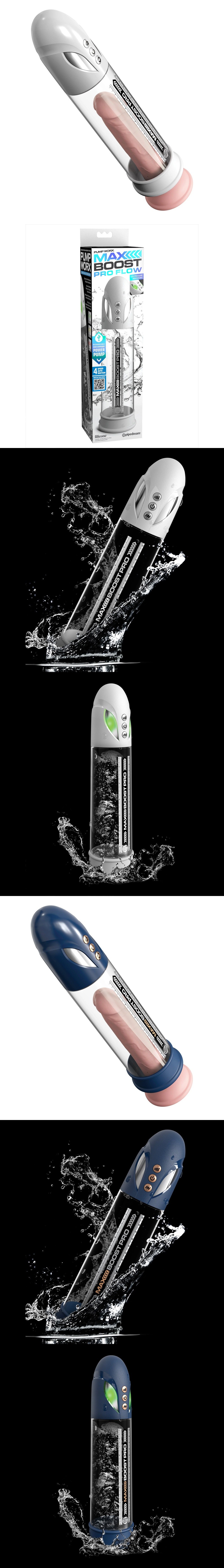Pipedream Max Boost Pro Flow Electric Penis Pump
