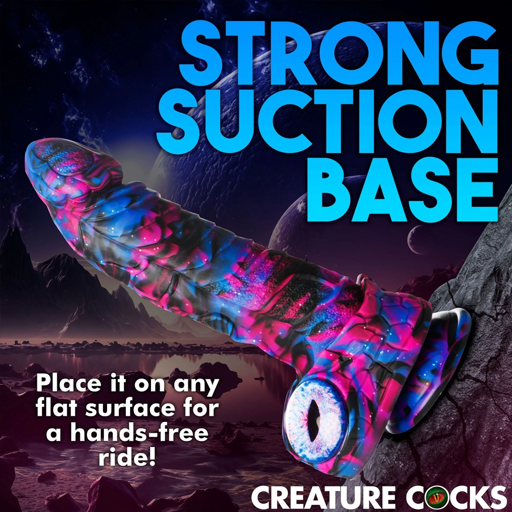 Creature Cocks Alienoid Silicone Dildo 8.8 Inch with Suction Cup