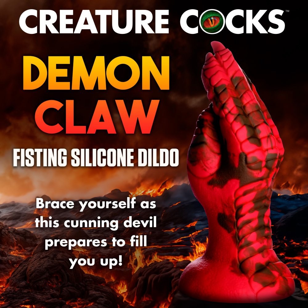 Creature Cocks Fantasy Dildo Silicone Demon Raptor Claw Fisting