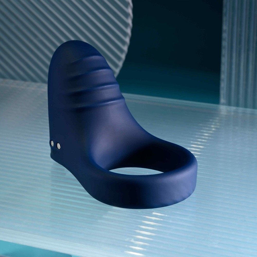 Playboy Pleasure Point Vibrating Penis Ring Silicone