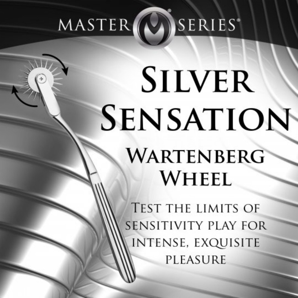 Master Series Silver Sensation Wartenberg Wheel
