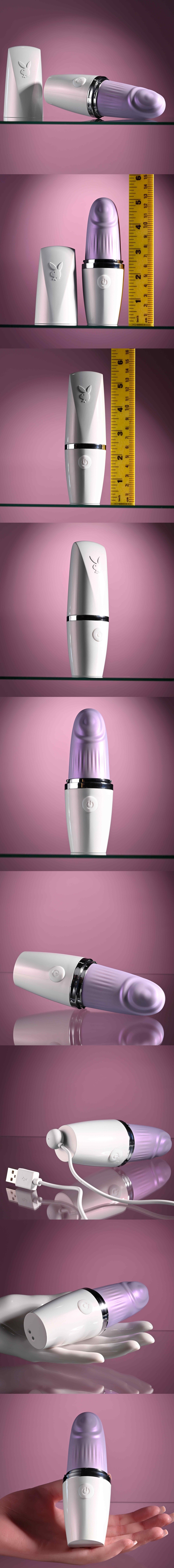 Playboy Pleasure Getaway Tapping Lipstick Vibrator