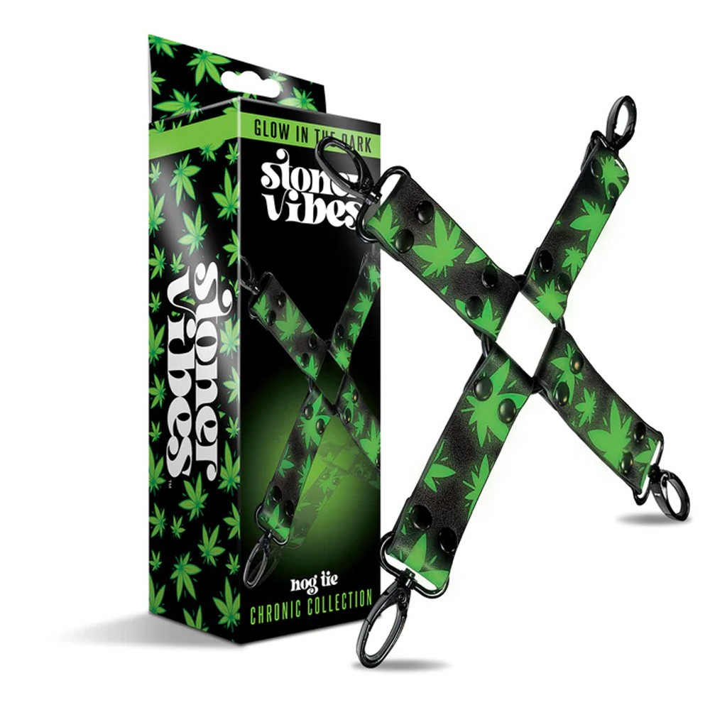 Stoner Vibes Glow in the Dark Hogtie BDSM Gear