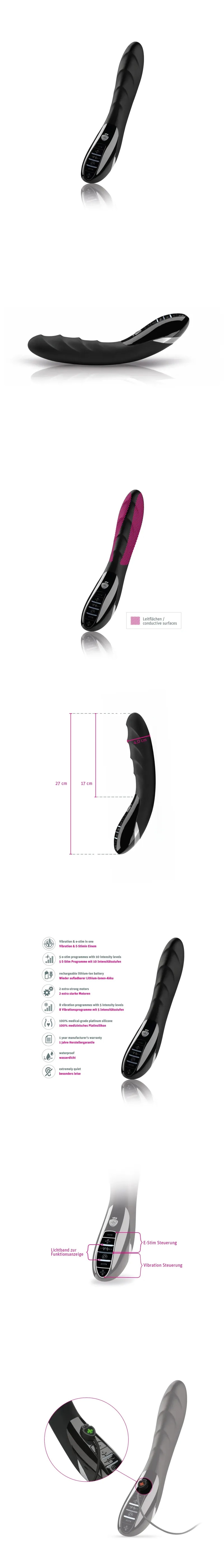 Sizzling Simon E-Stim G-Spot Vibrator