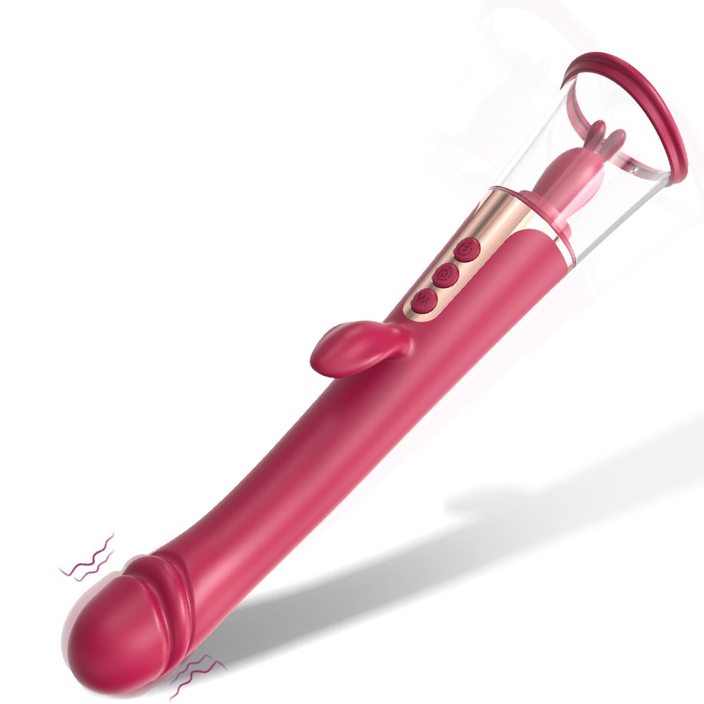 S-Hande Tongue Licking Dildo Vibrator Vaginal Stimulator