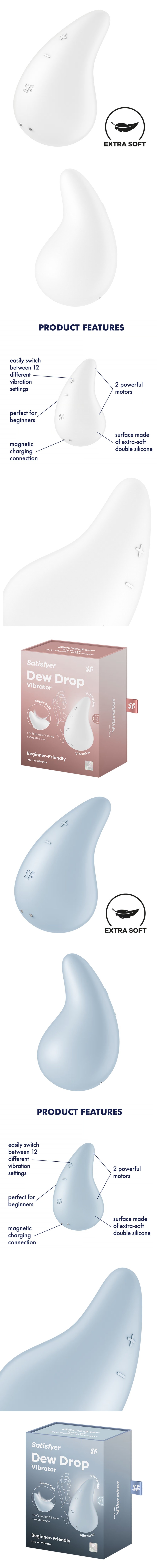 Satisfyer Dew Drop Beginner Clitoral Masturbator