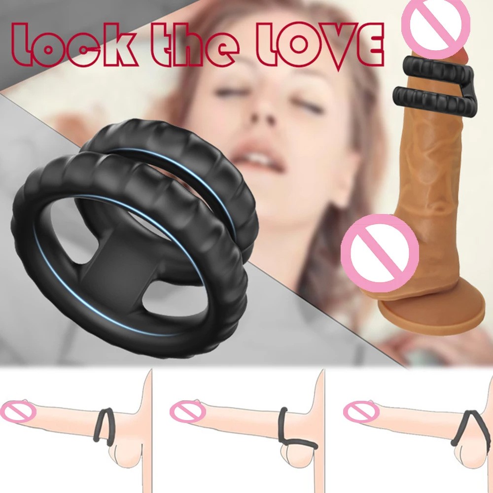 Cock Ring Cyclone Glans Sleeve Lock for Long Lasting Male Sex