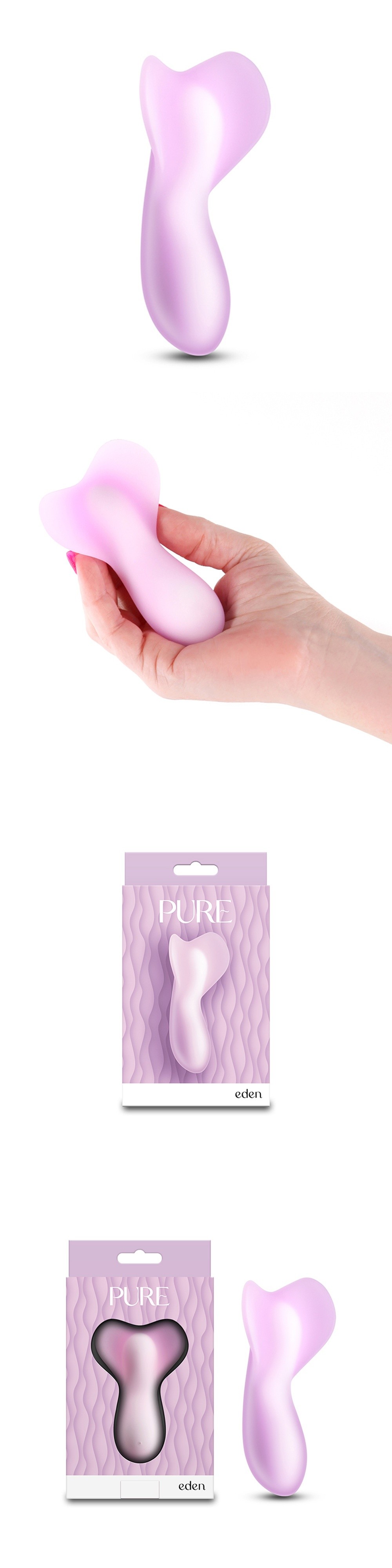 NS Novelties Pure Eden Pebble Vibe Finger Vibrator