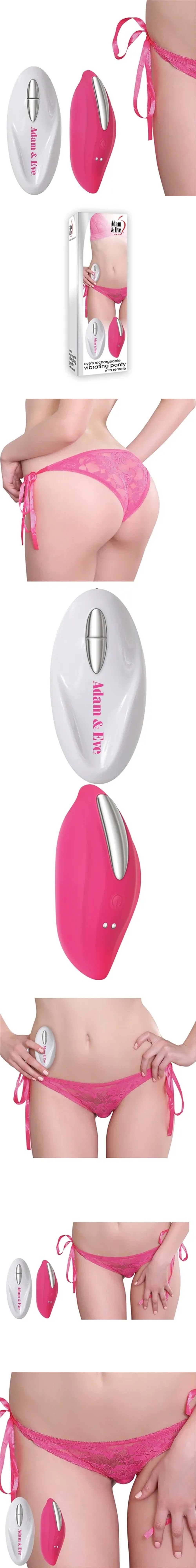 Adam & Eve Eve's Rechargeable Vibrating Panty with Remote