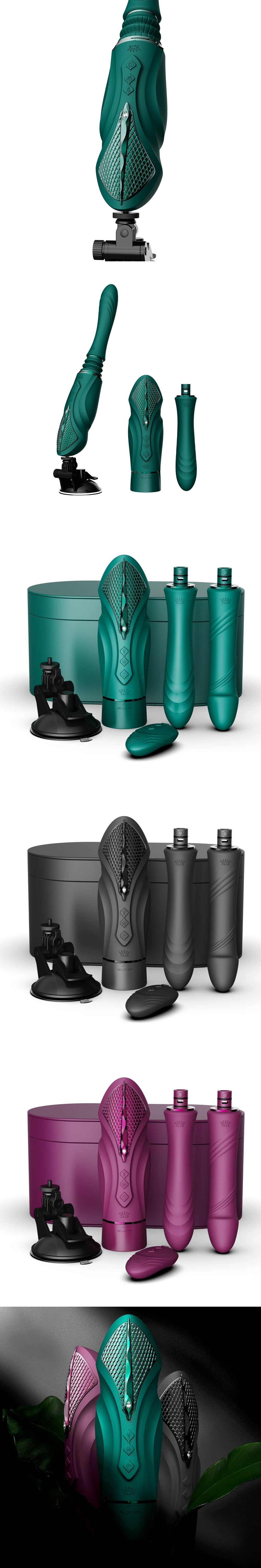 ZALO Sesh Compact Thrusting Sex Machine with APP Control