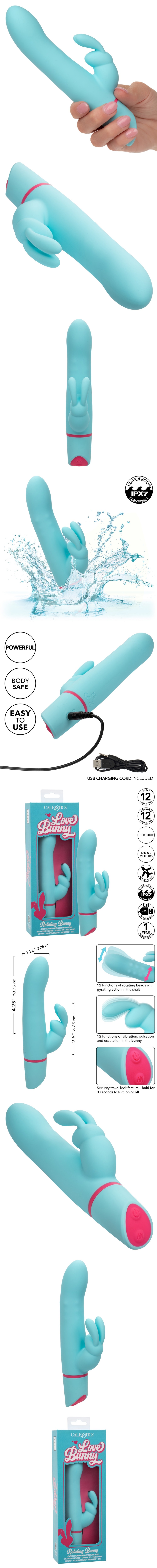 CalExotics Rotating Bunny Dual Stimulator