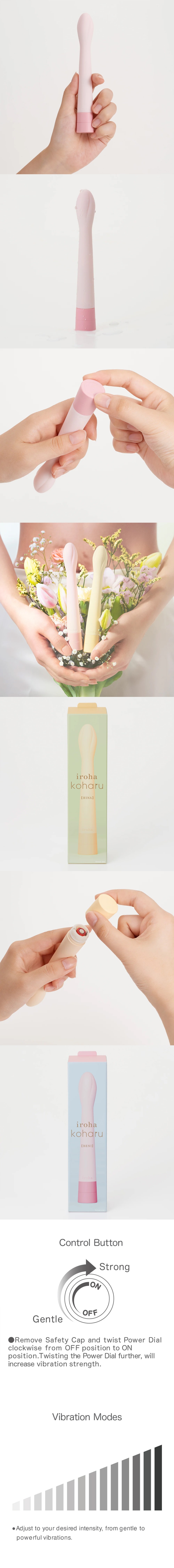 Tenga Iroha Koharu BENI / HINA Slim G-spot Vibrator