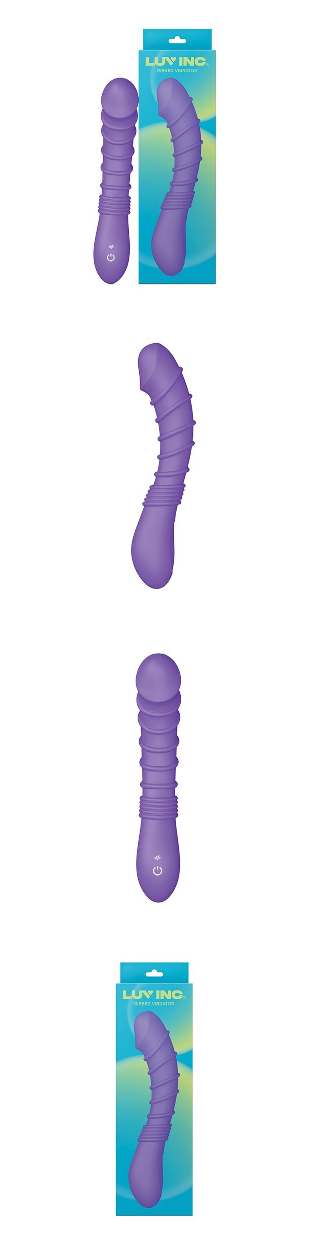 G-Spot Vibrator with Ribbed Texture