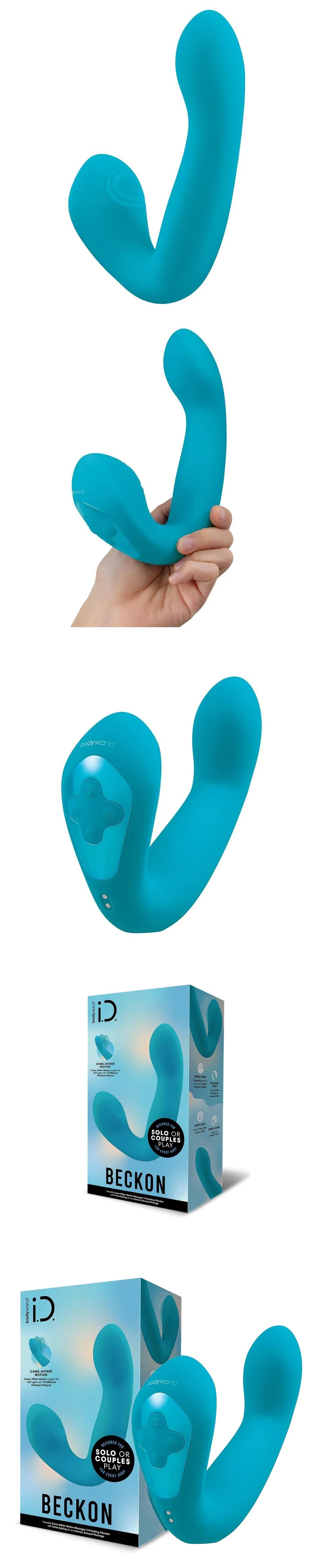 Bodywand i.D. Beckon G-spot & P-spot Vibrator with Come Hither Motion