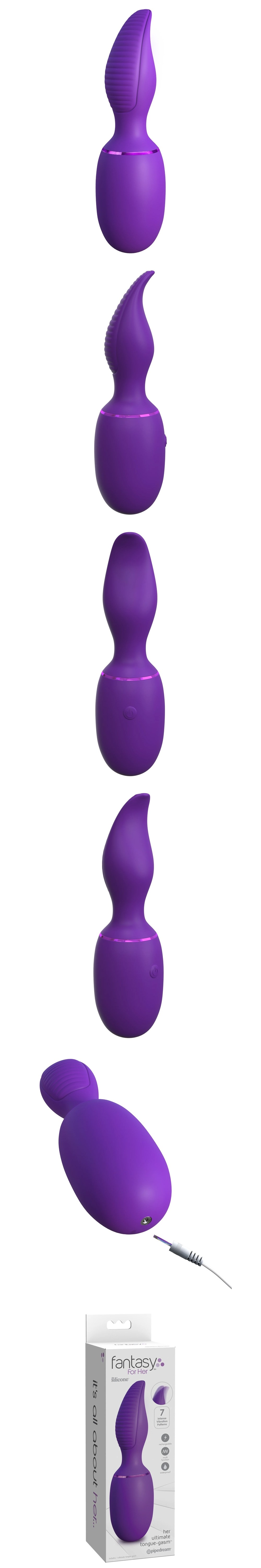 Pipedream Her Ultimate Tongue-gasm G-spot Vibrator Oral Sex Toy