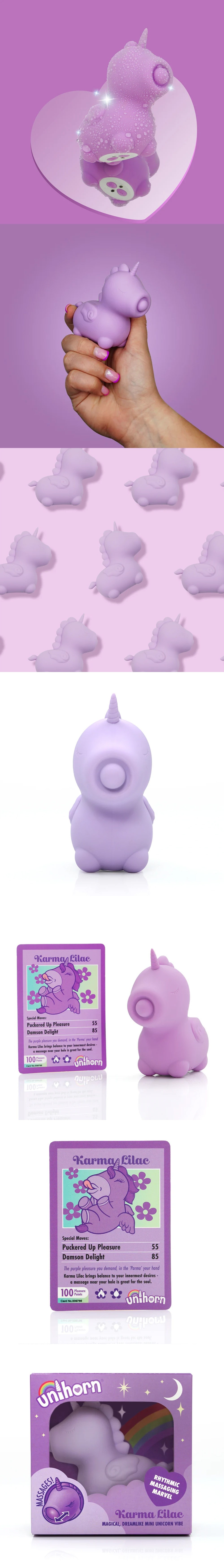 Unihorn Karma Lilac Unicorn Clitoral Massager