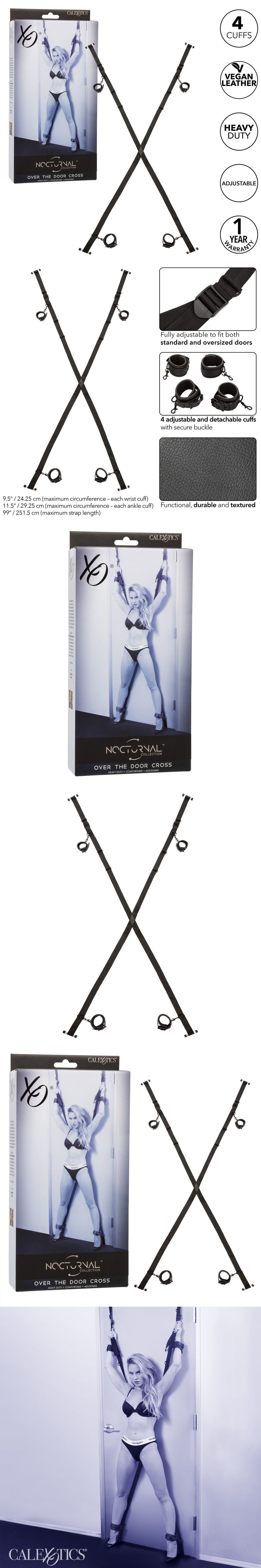 Calexotics Nocturnal Collection Over the Door Cross