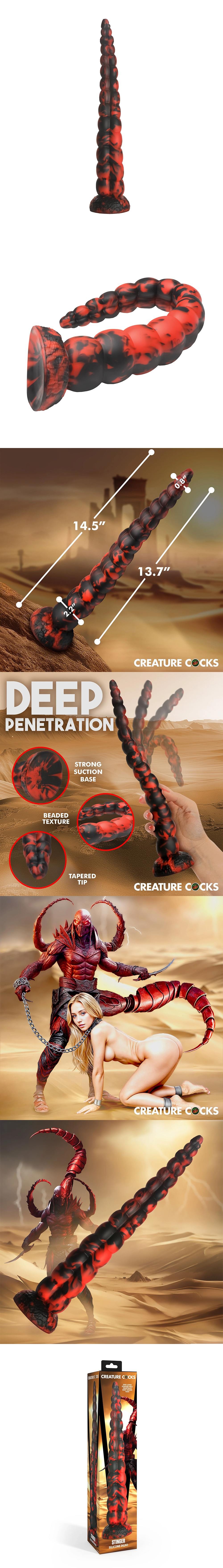 Creature Cocks Stinger Silicone Giant Dildo