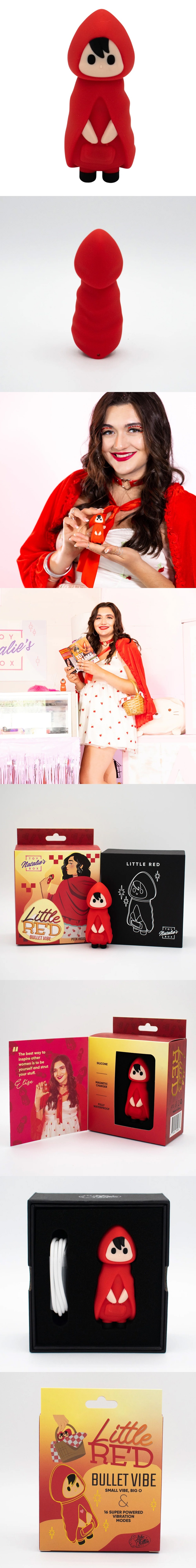 Natalie's Toy Box Little Red Bullet Vibrator