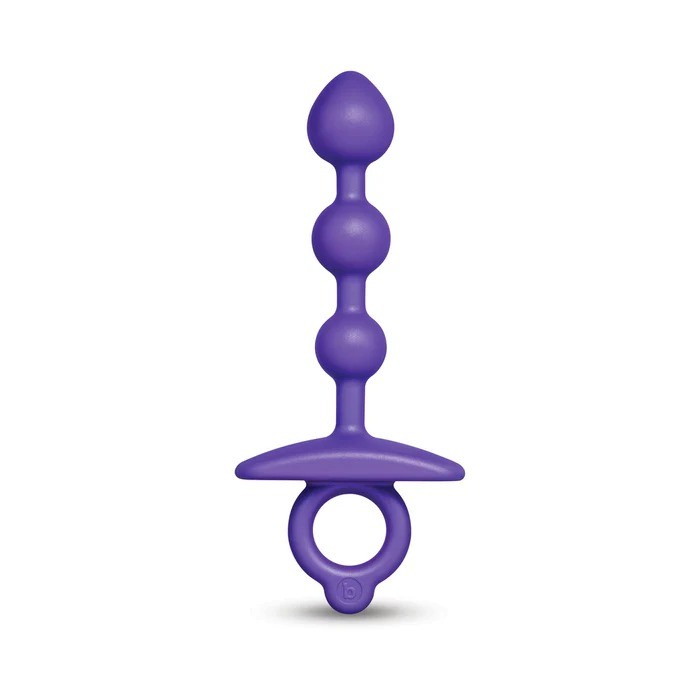 b-Vibe Butties Zip Anal Bead Silicone Butt Plugs Adult Stuff Male Prostate Massager
