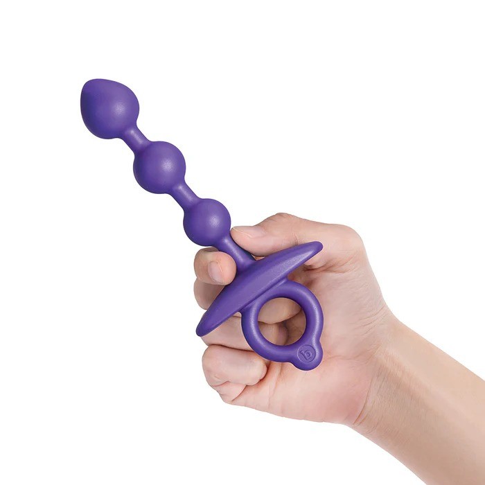 b-Vibe Butties Zip Anal Bead Silicone Butt Plugs Adult Stuff Male Prostate Massager
