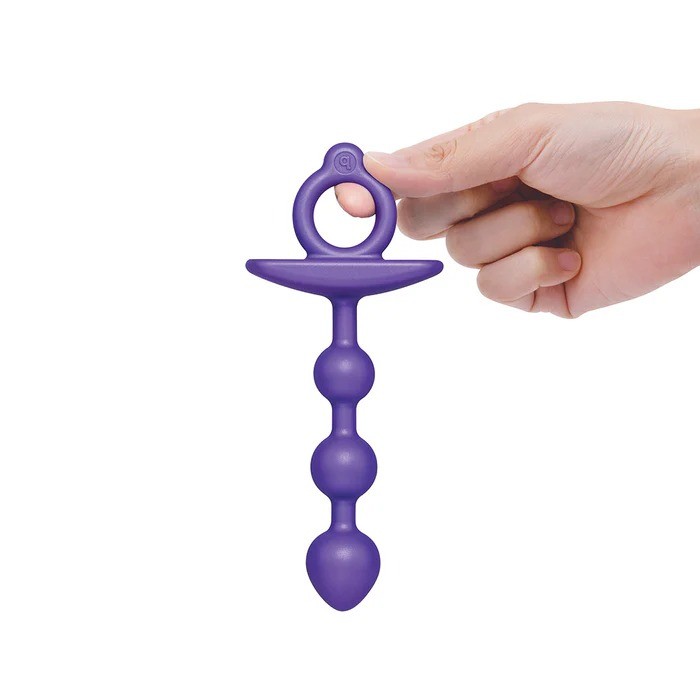 b-Vibe Butties Zip Anal Bead Silicone Butt Plugs Adult Stuff Male Prostate Massager