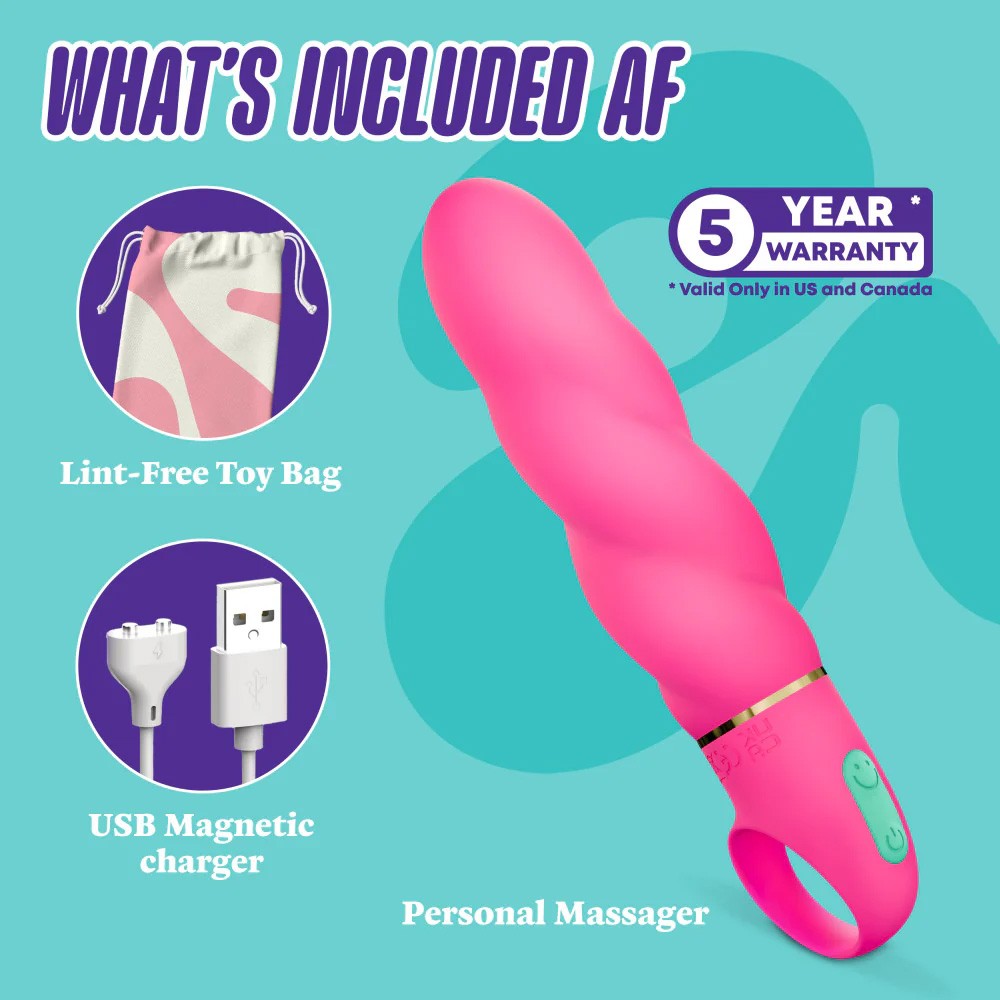 puria platinum silicone vibrator with rumble tech