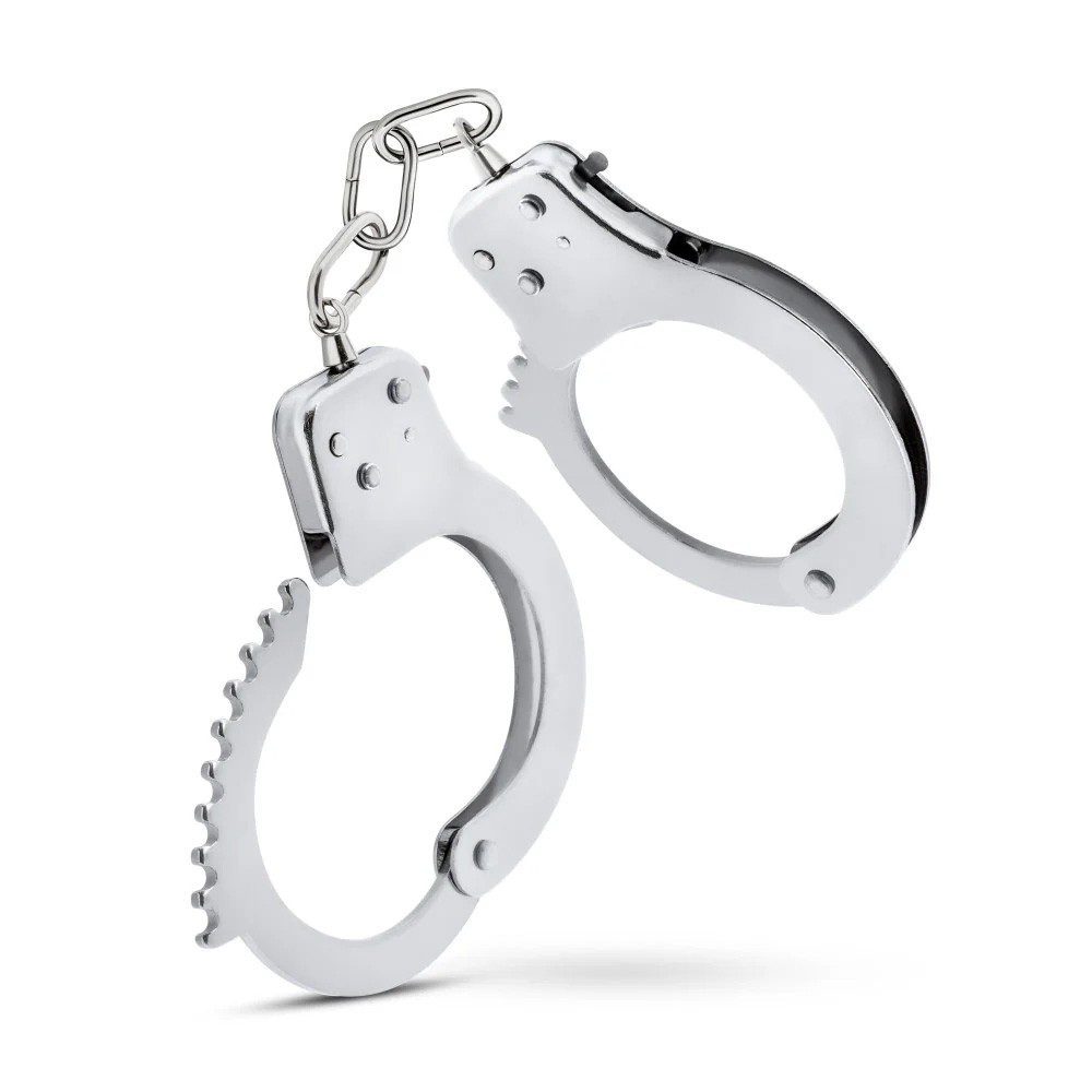 model wearing lightweight cuffs with adjustable wrist sizing