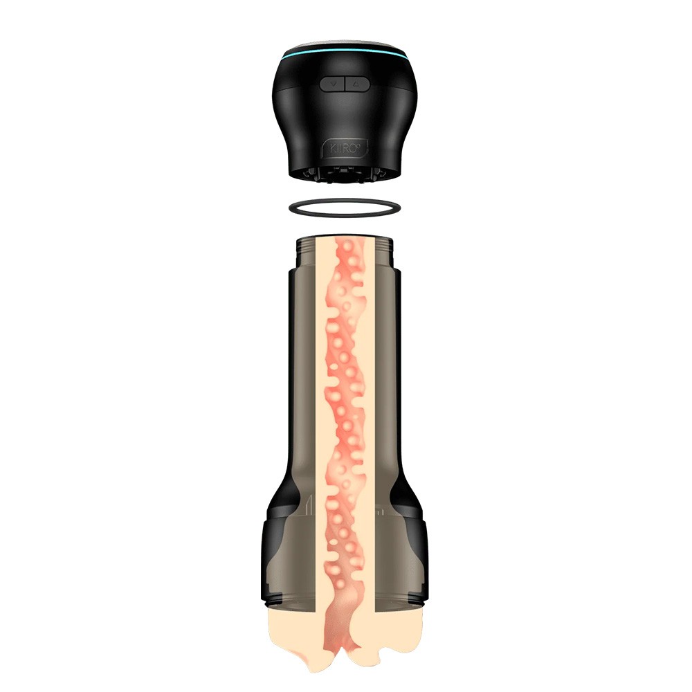 Smooth medical-grade silicone with non-slip texture