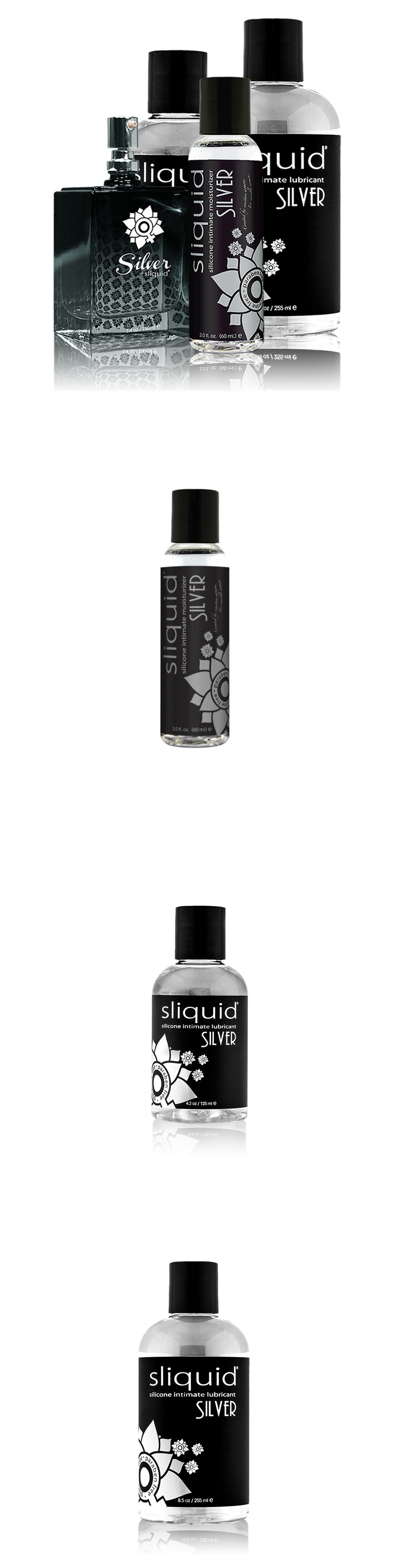 sliquid naturals silver silicone lubricant glycerine paraben free