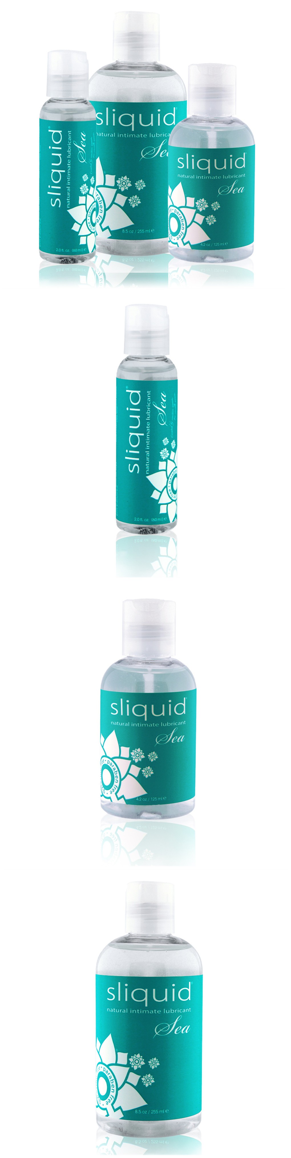 sliquid naturals sea intimate water based lubricant