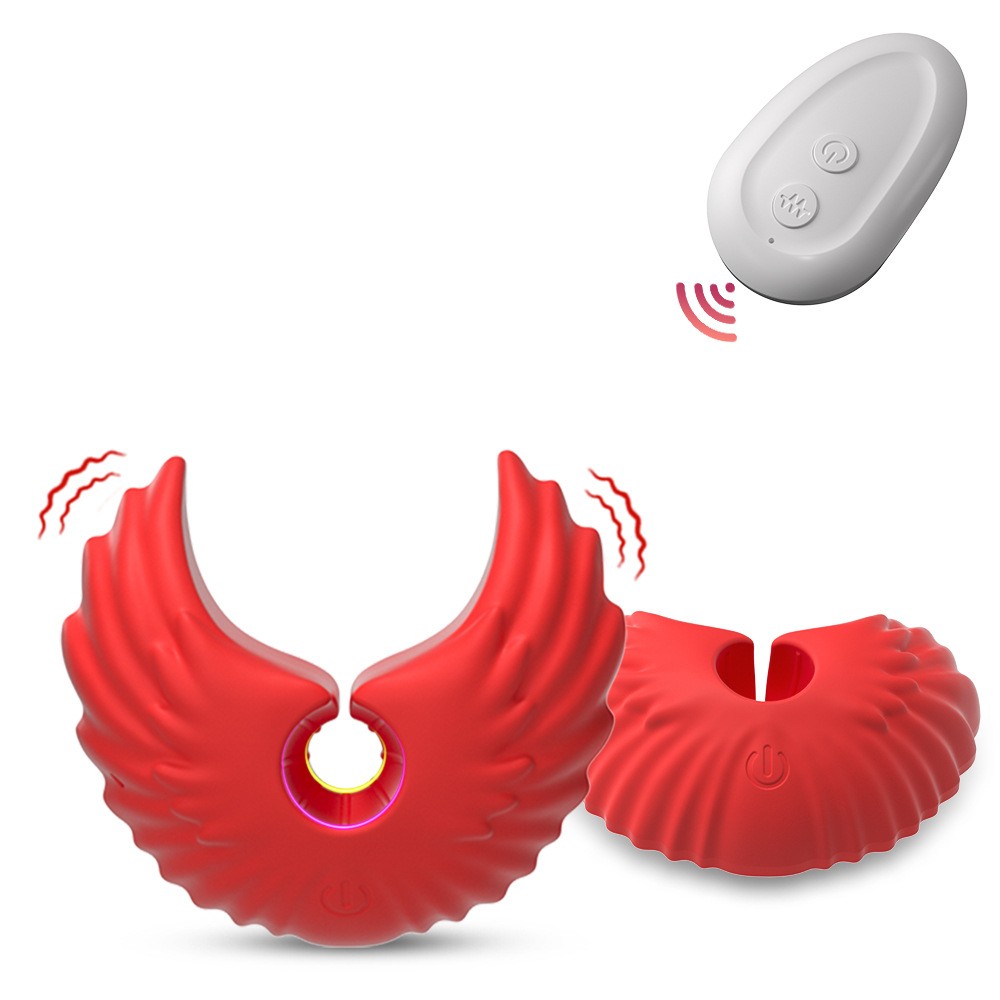 angel wing nipple clamps adult toy