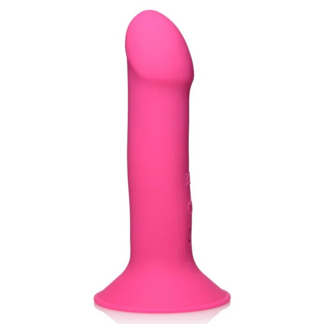 XR Brands Silicone Dildos 10X Squeezable Vibrating Dildo Sex Toys for Women