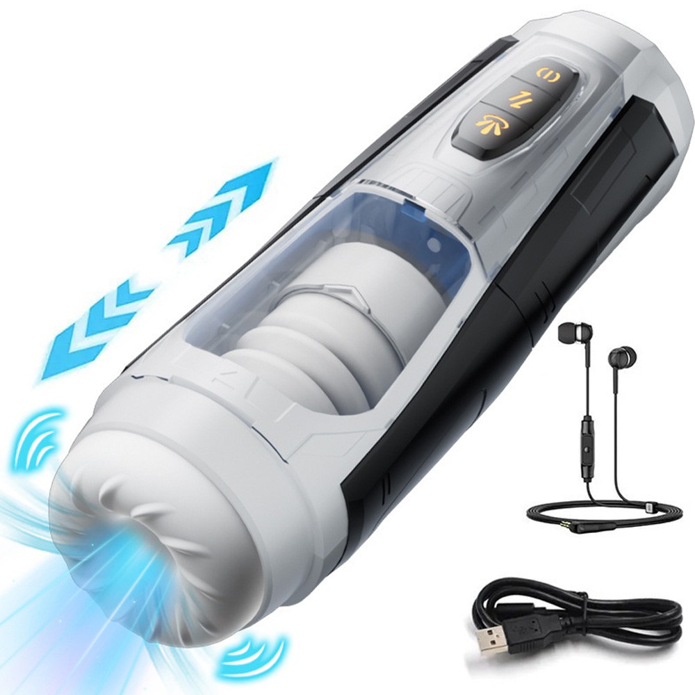 Venusfun Fully Automatic Masturbator Cup Men Sex Toy Hands Free Penis Vibrator